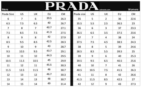 prada shoe sizing mens|Prada shoe size conversion chart.